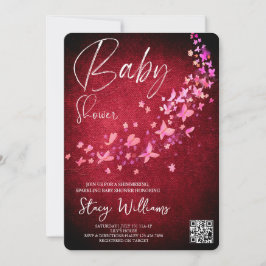 Vlinder Baby Shower Kaart