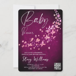 Vlinder Baby Shower Kaart