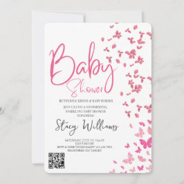 Vlinder Baby Shower Kaart