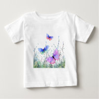 Vlinder Baby T-shirt lente