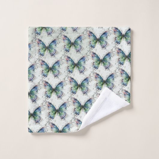 Vlinder Bad Handdoek (Wasdoekje)
