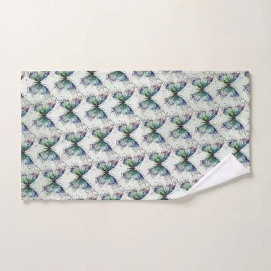 Vlinder Bad Handdoek (Handdoek)