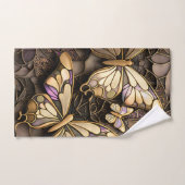 vlinder bad handdoek (Handdoek)