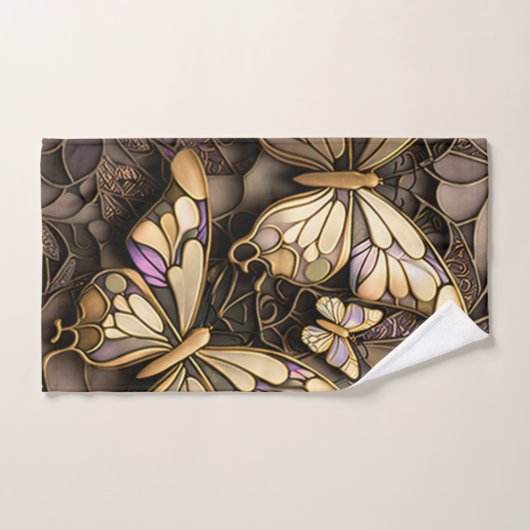 vlinder bad handdoek (Handdoek)