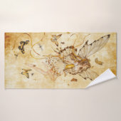 vlinder badhanddoek (Badhanddoek)