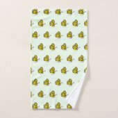 Vlinder badhanddoek set - kies kleuren bad handdoek (Handdoek)