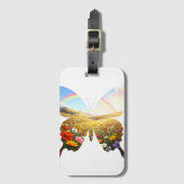 Vlinder Bagage Label (Voorkant (verticaal))