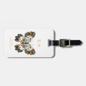 Vlinder Bagage Label (Voorkant horizontaal)