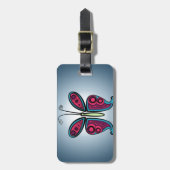 Vlinder Bagagelabel (Voorkant verticaal)