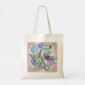 Vlinder Beautician Tote Bag (Achterkant)