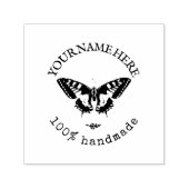  vlinder bedrijf Logo verontrust Zelfinktende Stempel (Design)