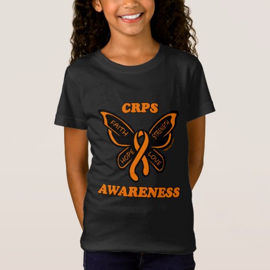 Vlinder/Bewustzijn...CRPS T-shirt (Voorkant)