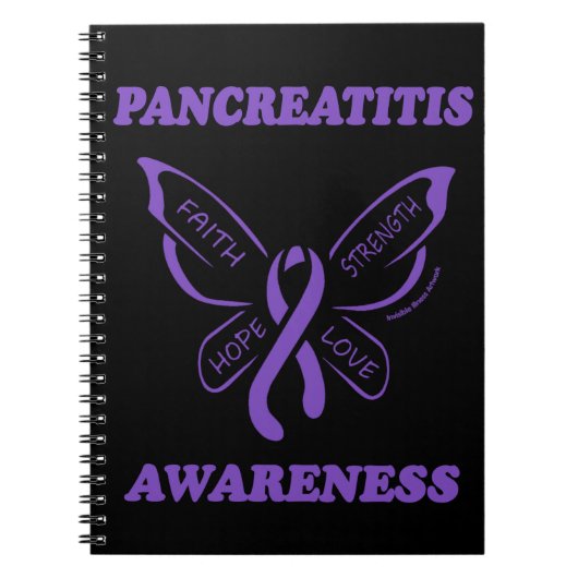 Vlinder/Bewustzijn...Pancreatitis Notitieboek (Voorkant)