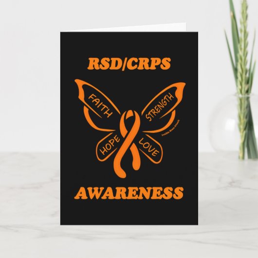 Vlinder/Bewustzijn...RSD/CRPS Kaart (Voorkant)