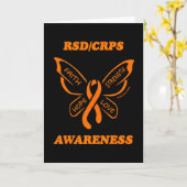 Vlinder/Bewustzijn...RSD/CRPS Kaart (Gele Bloem)