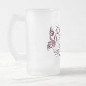 Vlinder bierglas matglas bierpul (Links)