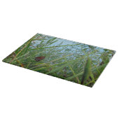 Vlinder bij de Rivier Decoratieve Snijplank (Hoek)