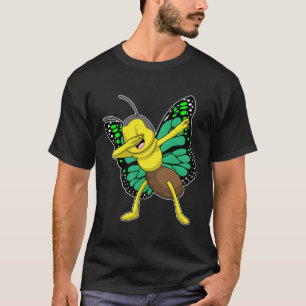 Vlinder bij Hip Hop Dance Dab T-shirt