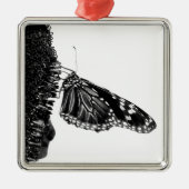 vlinder blacq metalen ornament (Voorkant)