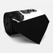 vlinder blacq stropdas (Opgerold)