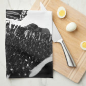 vlinder blacq theedoek (Quarter Fold)