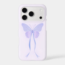 Vlinder Blauwe iPhone Hoesje | Zachte Coquette