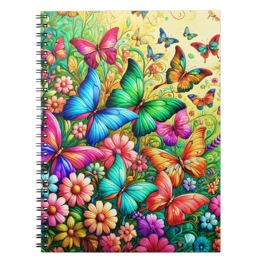 Vlinder & Bloei Notitieboek (Voorkant)