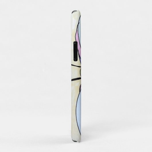 Vlinder Bloem Blank Case-Mate iPhone Case (Achterkant/rechts)