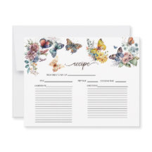 Vlinder Bloem | Bruiloft Uitnodigingskaart Recept