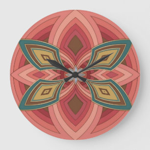 Vlinder Bloem Mandala Grote Klok
