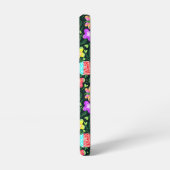 Vlinder Bloem Regenboog Samsung Galaxy Hoesje (Linkerkant)