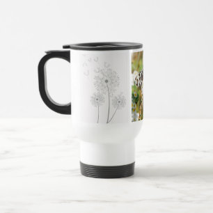 Vlinder Bloemen Bloesems Bruiloft Vrede Reisbeker