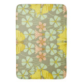 Vlinder Bloemen Botanisch Kleurrijk Badmat (Voorkant Verticaal)