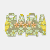 Vlinder Bloemen Botanisch Kleurrijk Bedankdoosjes (Uitgevouwen)