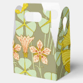 Vlinder Bloemen Botanisch Kleurrijk Bedankdoosjes (Geopend)