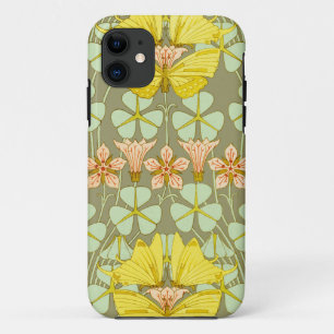 Vlinder Bloemen Botanisch Kleurrijk Case-Mate iPhone Case
