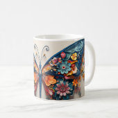 Vlinder & Bloemen Mok (Voorkant rechts)