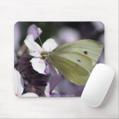 Vlinder & Bloemen Tuin-liefhebbers Mousepad Muismat (Met muis)