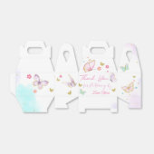 Vlinder Bloemen Verjaardag Favoriet Box Bedankdoosjes (Uitgevouwen)