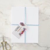 Vlinder Bloemengeschenktas - Aanpassing mogelijk Cadeaulabel (Met Touw)