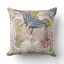  vlinder bloemenromantische collage