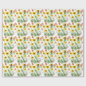 Vlinder Bloementuin Cadeaupapier (Vlak)