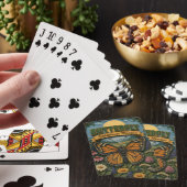 Vlinder Bloemenweide POPCUT Pokerkaarten (Insitu)