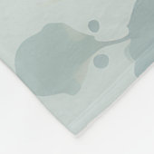 Vlinder & Bloemenwijnstok Fleece Deken (Hoek)