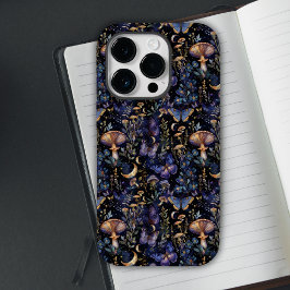 Vlinder Bloemig Hemels Mysterieus Patroon Case-Mate iPhone 14 Pro Hoesje