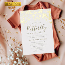 Vlinder Boho Goud Elegante Boho Chic Baby Shower