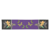 Vlinder Bonanza - Waterverf Vlinders Korte Tafelloper (Horizontaal)