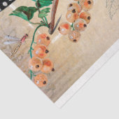  vlinder botanische ephemera ontkoppeling tissuepapier (Detail)