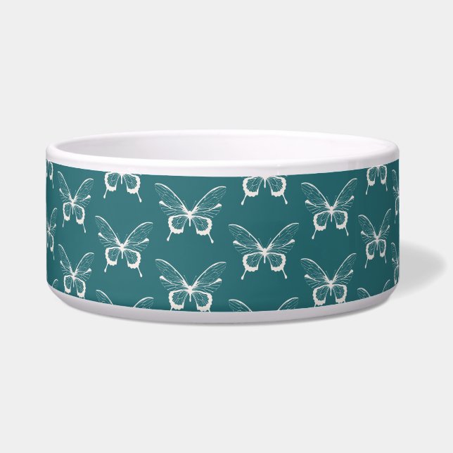 Vlinder Bowl Voerbakje (Voorkant)