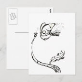 Vlinder Briefkaart (Voorkant / Achterkant)